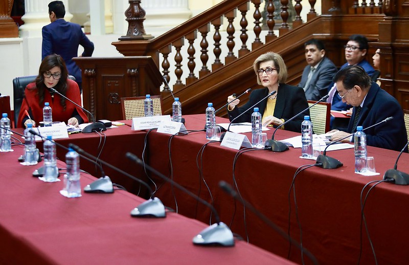 PRESIDENTA DEL TC LUZ PACHECO SUSTENTÓ PROYECTO DE PRESUPUESTO PARA EL EJERCICIO FISCAL 2025 ANTE COMISIÓN DE PRESUPUESTO DEL CONGRESO