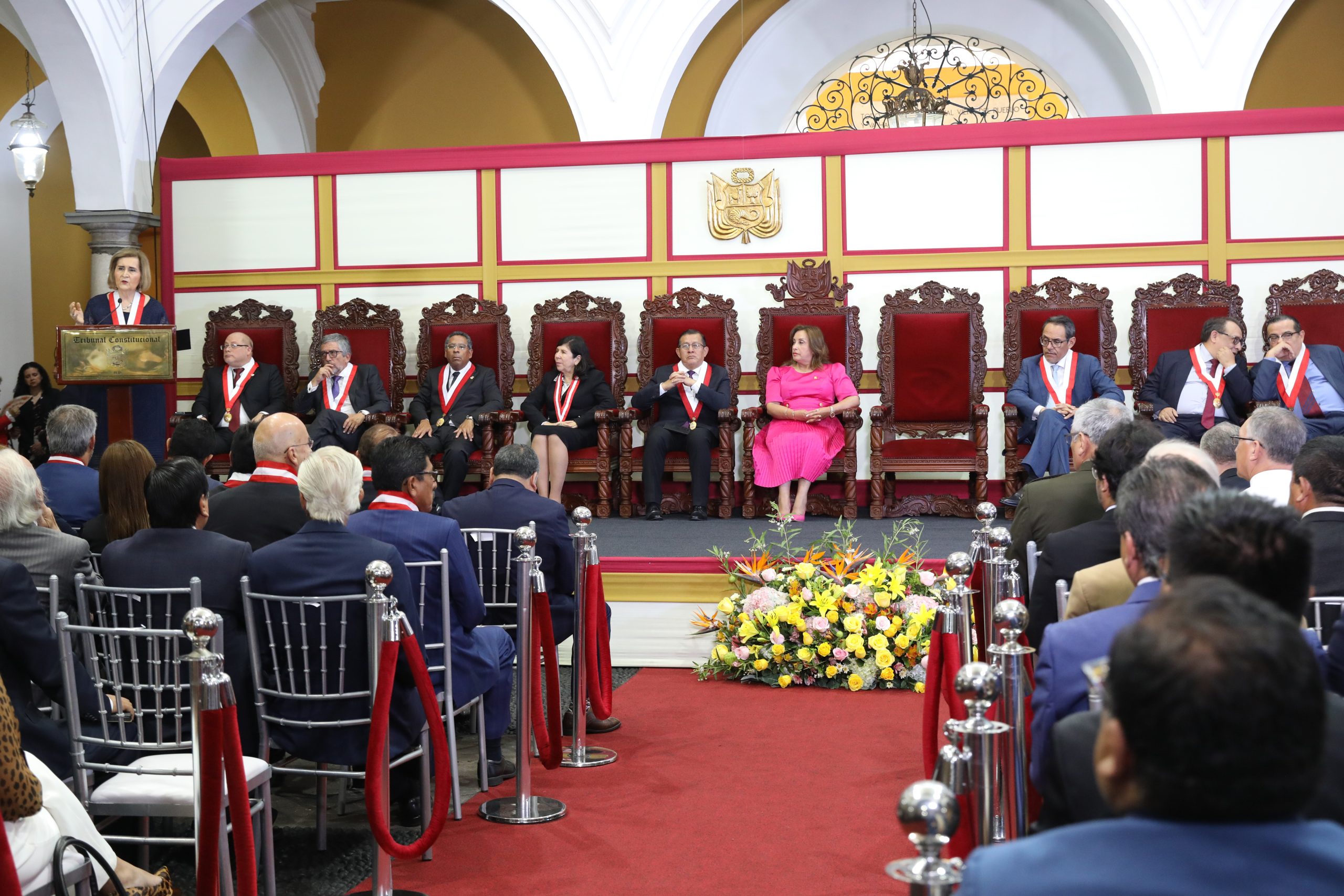 PRESIDENTA DEL TC LUZ PACHECO: “SEGUIREMOS TRABAJANDO CON RESPONSABILIDAD, HONRADEZ Y TRANSPARENCIA PARA IMPARTIR JUSTICIA SIN SESGOS POLÍTICOS NI IDEOLÓGICOS”